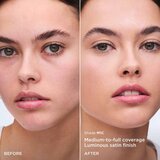 Clarins Double Serum Foundation pomlađujući i posvjetljujući puder nijansa M1C 30 ml | shoptok.hr