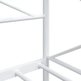  Dnevni krevet bez madraca bijeli 80x200 cm čelik | shoptok.hr