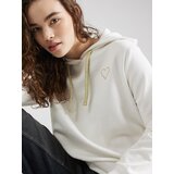 Only Sweater majica 'NOLI' zlatna / bijela | shoptok.hr
