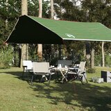 vidaXL Cerada za kampiranje zelena 420 x 294 cm vodootporna Cijene