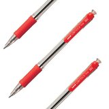 No Statovac SN-101 laknock, hemijska olovka, 0.7 mm, crvena, uni-ball Cene