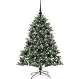 vidaXL Umestno božično drevo med 150 LED Zelena 85 x 85 x 120 cm | Shoptok.si