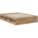  Konstrukcija postelje Oreh 140 x 190 cm Masivno borovo les, (5000123858) | Shoptok.si