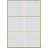  Zid za walk-in tuš Zlatno 140 x 195 cm Staklo otporno na udarce | shoptok.hr