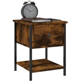  Noćni ormarići 2 kom boja hrasta 34x35,5x45cm konstruirano drvo | shoptok.hr