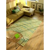 Tom Tailor ROČNO TKANA PREPROGA 160/230 cm tkano zelena | Shoptok.si