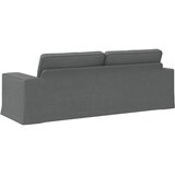 SOFA Tamno siva 222 x 80 x 82 cm tkanina | shoptok.hr