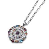 Oliver Weber ženski Planet Multi Lančić sa swarovski kristalnim priveskom Cene