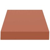  Stenska polica 4 pcs Rdeča 50 x 23 x 4 cm Konstruiran les, (5000200402) | Shoptok.si