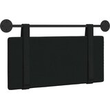  Držeće uzglavlje Zidne Jednobojno Crna 90 x 55 x 5 cm tkanina - Crna 80 cm bez LED svjetla | shoptok.hr