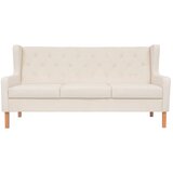  2-dijelni set sofa od tkanine krem bijeli | shoptok.hr