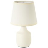 Casa Selección Bijela/krem stolna lampa keramička s tekstilnim sjenilom (visina 24 cm) – | shoptok.hr
