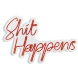 Wallity Shit Happens - Red Red Decorative Plastic Led Lighting | ePonuda.com