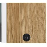  LED kupaonski ormarić s ogledalom bijeli i hrast 50x14x60 cm | shoptok.hr