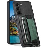 INORCO SUTENI H13 hrbtna torbica za Samsung Galaxy S22+ 5G Držalo za kartice, usnjeno prevleko za PC+TPU telefon, stojalo za telefon s trakom za roko, (22033451) Cene