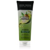 John Frieda Detox & Repair 250 ml šampon krhki lasje poškodovani lasje suhi lasje za ženske u