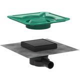 Hansgrohe 56249670 RainDrain Point 150 x 150 mm talni sifon | Shoptok.si