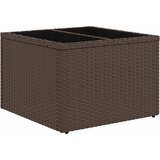  Vrtni set od 9 dijelova s jastucima, smeđi poliratan | shoptok.hr