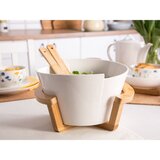 Altom design zdjela za salatu s podlogom i žlicama od bambusa 29 x 25 x 16cm - 01010052034 Cijene