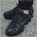 Nike Sneakers Shox TL Black/ Black-Mtlc Hematite-Max Orange EUR 42.5 | Shoptok.si