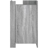  Komoda siva boja hrasta 45x35x75 cm od konstruiranog drva | shoptok.hr