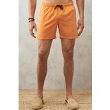 AC&Co / Altınyıldız Classics Men's Orange Standard Fit Quick Dry Swimwear Marine Shorts. Cene