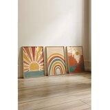 Wallity dekorativna slika 3Dartsohoset8, 33x48cm, 3 dela | Eponuda.com