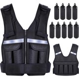 INF Nastavljiv telovnik z utežmi za fitnes trening z 9 vrečami peska, (5000314128) | Shoptok.si