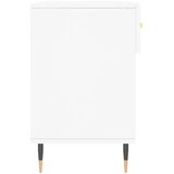  Klupa za cipele bijela 102 x 35 x 55 cm od konstruiranog drva | Shoptok.si