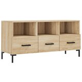 Maison Chic TV omarica - TV stojalo - Televizijska omarica sonoma hrast 102x36x50 cm inženirski les, (21699553) Cene