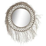 Zidno ogledalo DKD Home Decor Prirodno Bali 60 x 4 x 60 cm  Zidno ogledalo DKD Home Decor Prirodno Bali 60 x 4 x 60 cm Slike