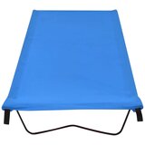 The Living Store Kamp postelja 180x60x19 cm oksford blago in jeklo modra - Kamp Postelja, (21779671) | Shoptok.si