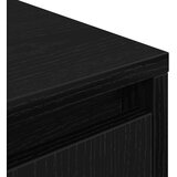 TV ormarić s LED svjetlima crni 160,5x41x50 cm | shoptok.hr