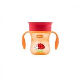 Chicco no spill čaša 360 stepeni crvena | ePonuda.com