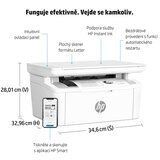 HP MFP LaserJet M140w štampač/skener/kopir/wireless 7MD72F | Eponuda.com