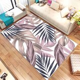  Tepih sa gumenom podlogom 140x220cm - lišće roze, TG-3091 Cene