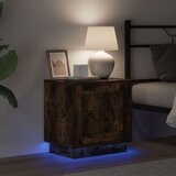  Noćni ormar Dimljeni hrast 44 x 34,5 x 45 cm Konstruirano drvo | shoptok.hr