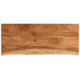 Stolna ploča 110x40x2,5 cm pravokutna bagremovo drvo živi rub | Eponuda.ba