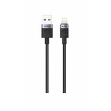 Swissten iPEAX KABEL TEXTILE USB-A/LIGHTNING 1,5M, 30W, USB 2.0 crni | shoptok.hr
