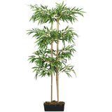  Umetno bambusovo drevo 988 listov 150 cm zeleno, (5000208196) | Shoptok.si