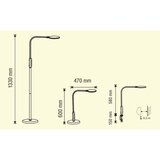  LED prigušiva lampa 3u1 LED/12W/230V crna CRI 90 + daljinski upravljač | Eponuda.com