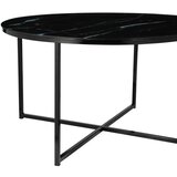 Livetastic Klubska Miza Marble, Črna | Shoptok.si