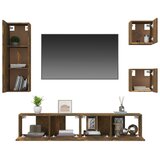  5-dijelni set TV ormarića boja dimljenog hrasta drveni | Eponuda.com