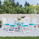  Jastuci za stolice 6 kom tirkizni 40 x 40 x 7 cm od tkanine | shoptok.hr