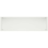  Vrtna saksija 2 kom. Bijela 80 x 30 x 30 cm Čelična vrata | shoptok.hr