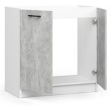 AKORD Oliwia Spodnja Omarica Za Pomivalno Korito, Bela/Beton, (5000333143) | Shoptok.si