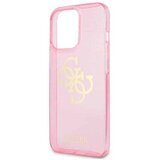 Guess maska za iPhone 13 Pro ružičasta hardcase Glitter 4G Big Logo | Eponuda.ba