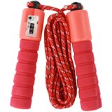 Red Skipping Rope With Counter 275cm Fitness Adjustment | shoptok.hr