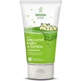 kids lively lime 2in1 krema za prhanje in šampon 2v1 z vonjem limete 150 ml za otroke