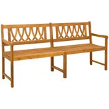  Vanjska klupa Prirodna 180 x 55,5 x 90 cm Čvrsto drvo akacije | shoptok.hr